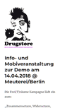 Mobile Screenshot of drugstore-berlin.de